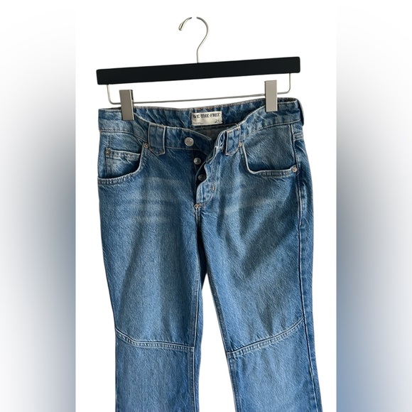 free people CRVY High-Rise Straight Jeans - Picture 13 of 14